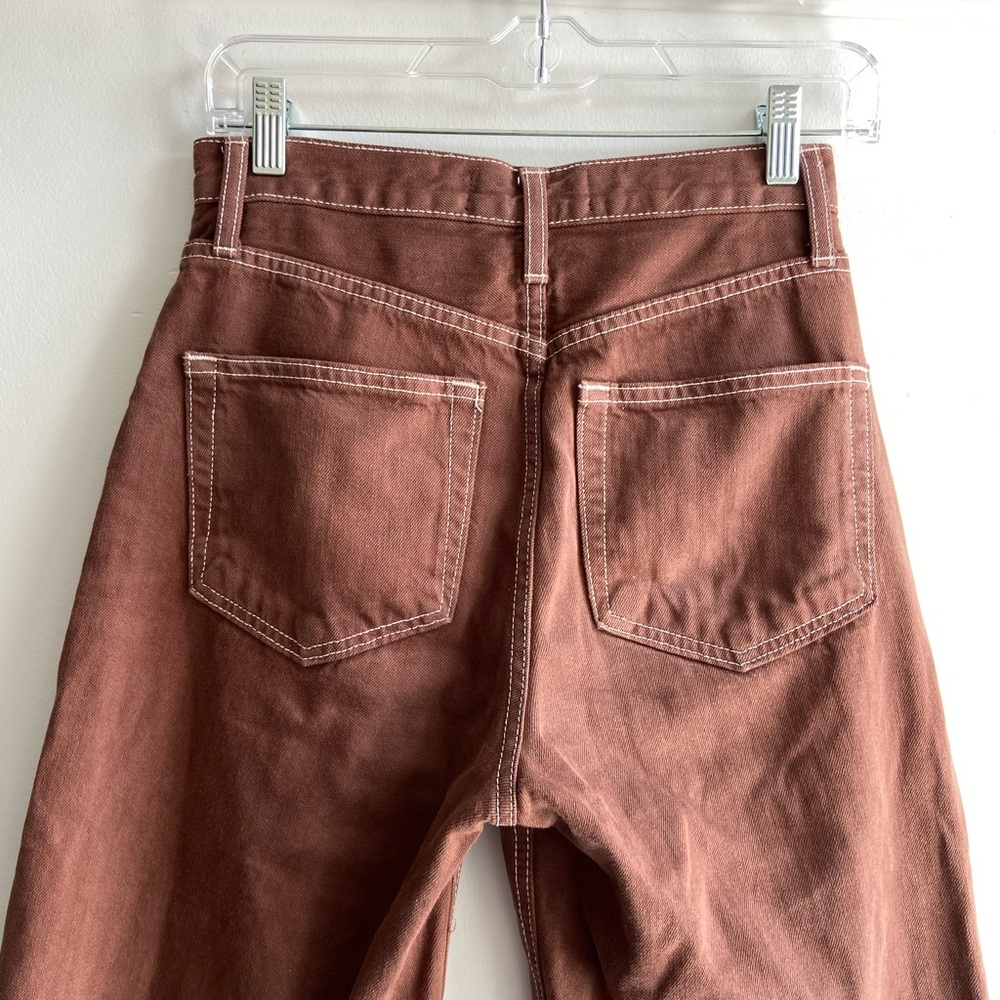 Just Black Denim Chocolate Denim Jeans - Picture 3 of 5